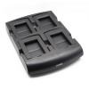SAC7X00-4000CR Genuine Zebra 4-Slot Battery Charger MC70 MC75 Power Supply New
