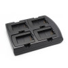 SAC7X00-4000CR Genuine Zebra 4-Slot Battery Charger MC70 MC75 Power Supply New