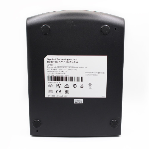SAC7X00-4000CR Genuine Zebra 4-Slot Battery Charger MC70 MC75 Power Supply New