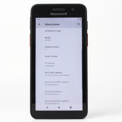 Honeywell CT30 XP Mobile Computer Barcode Scanner Android PDA CT30P-L1N-37D2NNA
