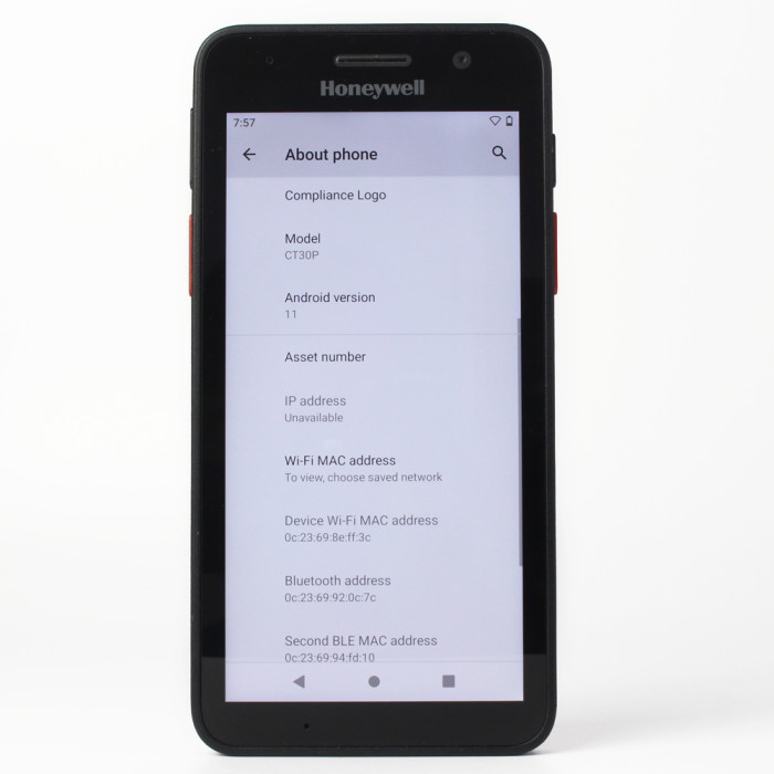 Honeywell CT30 XP Mobile Computer Barcode Scanner Android PDA CT30P-L1N-37D2NNA
