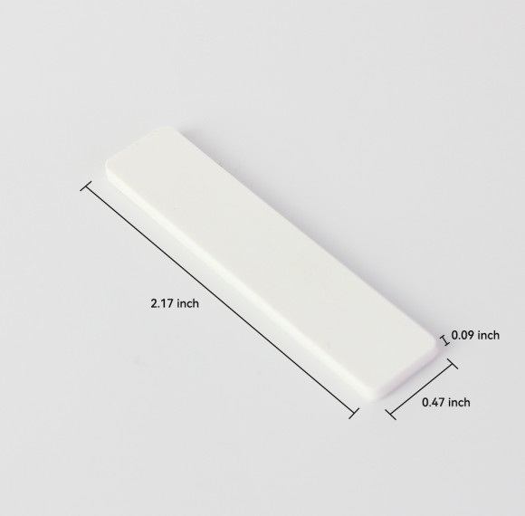 YANZEO Flexible Silicone UHF RFID Laundry Tag RH-225512 | Washable Reusable Sew-On Textile Tracking Label