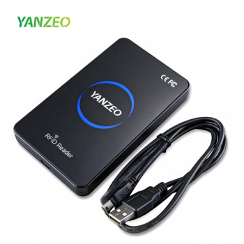 Yanzeo SR360N Plug and Play USB RFID Card Reader 13.56MHz Mifare IC Card Reader Easy Use for Small Business Office Attendance Shop Membership
