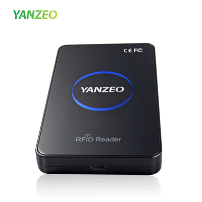 Yanzeo SR360N Plug and Play USB RFID Card Reader 13.56MHz Mifare IC Card Reader Easy Use for Small Business Office Attendance Shop Membership