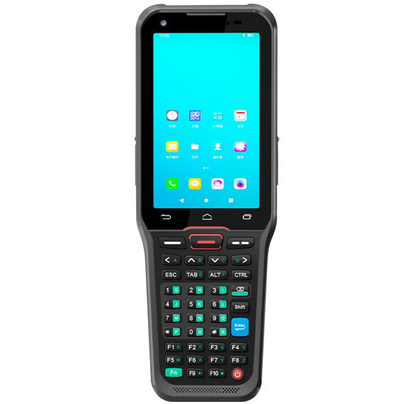 YANZEO SC410 Android 13.0 Rugged Handheld Terminal Mobile Computer with 1D/2D Barcode Scanner, 38-Key Keypad, IP66 Industrial PDA for Logistics & Warehouse Management