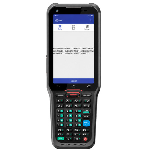 YANZEO SC410 Android 13.0 Rugged Handheld Terminal Mobile Computer with 1D/2D Barcode Scanner, 38-Key Keypad,  IP66 Industrial PDA for  Logistics & Warehouse Management