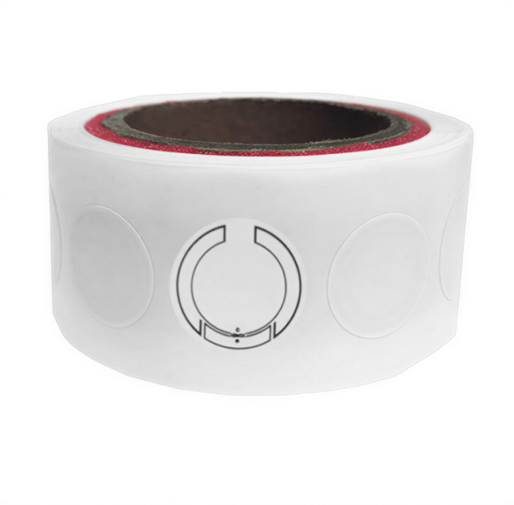 YANZEO UHF RFID 30mm Round Tags 2m Long Range Sticker for Supermarket,Warehouse,Inventory,Logistics,ETC.