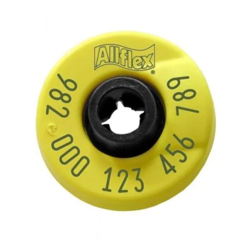 EM4305 HDX RFID Ear Tag Reusable EID Livestock Tag 134.2khz LF Animal Identification Earring Tag for Cattle Goat Sheep Pig Farm Management