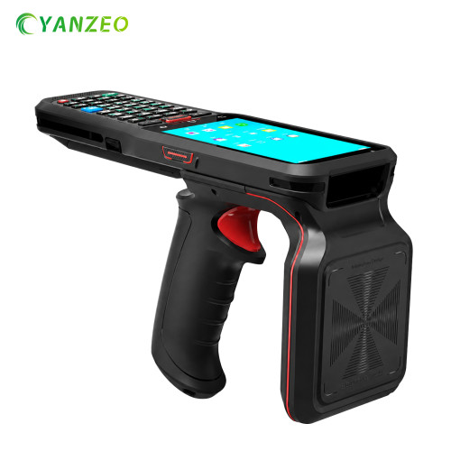Yanzeo SR410 Handheld RFID PDA 13m Long-Range UHF（Impinj R2000）Zebra SE5500/Honeywell N5703 Scan Engine 35-Key for Warehouse Logistics