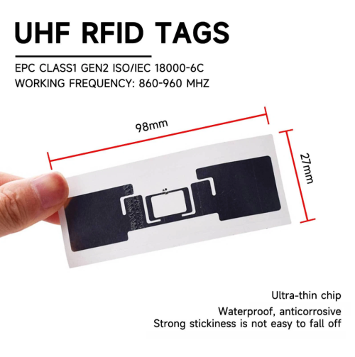 UHF RFID tags Yanzeo 860-960MHZ 9424 UHF RFID TAG Vehicle Windshield Parking Access Control