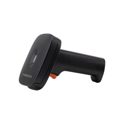 YANZEO YU61 High Speed 120fps 1D 2D Wired Barcode Scanner with Vibration Feedback & Blue Indicator for POS & Inventory
