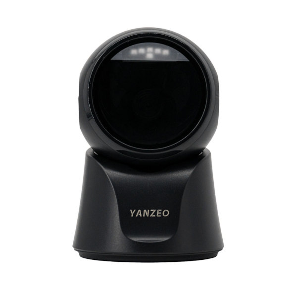 YANZEO YX13‑1000A Hands‑Free 2D Desktop Barcode Scanner Platform 120fps USB Wired for POS