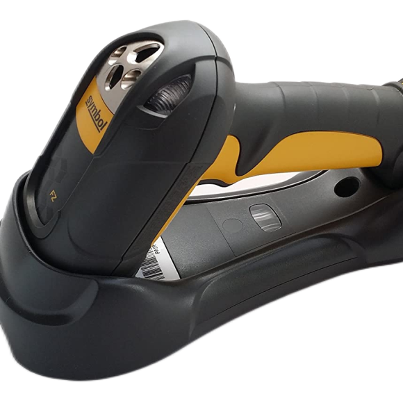 Zebra Motorola Symbol LS3578-FZ20005WR Rugged Cordless Barcode Scanner with integrated Bluetooth with Charging Cradle and USB Cord