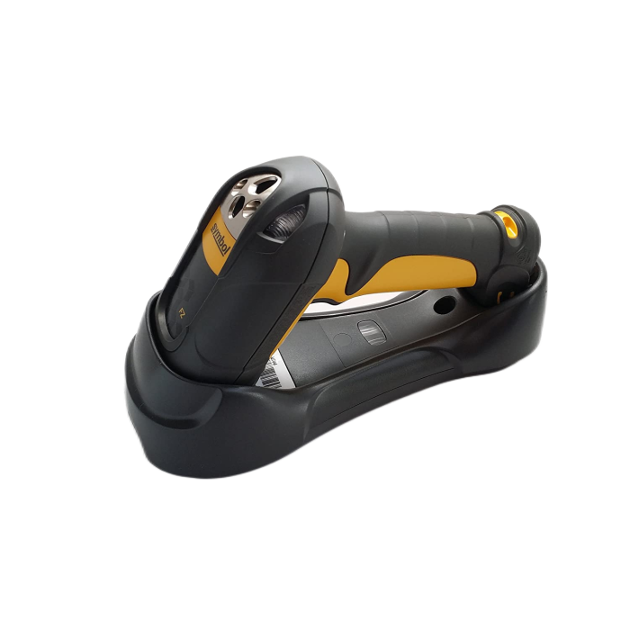 Zebra Motorola Symbol LS3578-FZ20005WR Rugged Cordless Barcode Scanner with integrated Bluetooth with Charging Cradle and USB Cord