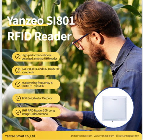 RFID technology enhances agriculture and endows it with a new ecosystem