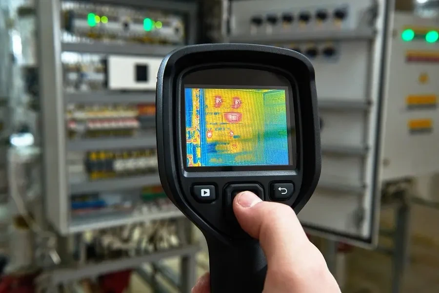 the application of hand-held thermal imaging cameras in industrial inspection
