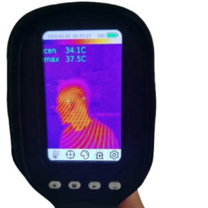 Termómetro de imágenes térmicas infrarrojas de mano para detección de fiebre