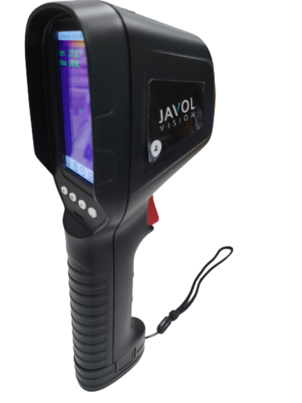 Termómetro de imágenes térmicas infrarrojas de mano para detección de fiebre