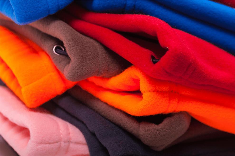 the processing and production procedures of polar fleece fabrics