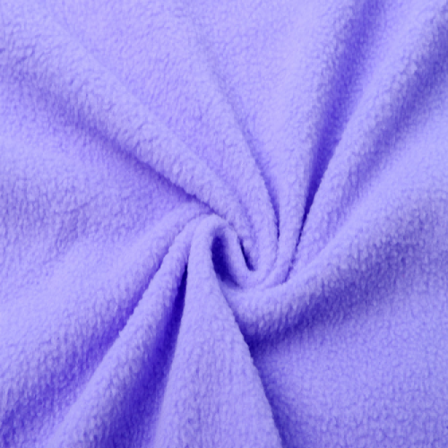 Skin-friendly textile polar fleece brushed fabric