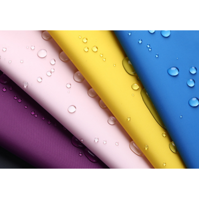 waterproof taffeta with PVC coating fabric