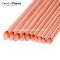 Wholesale Hard Temper Copper Straight Tubes Used For Gas, Water and Air Conditioners straight copper pipes manufacturing