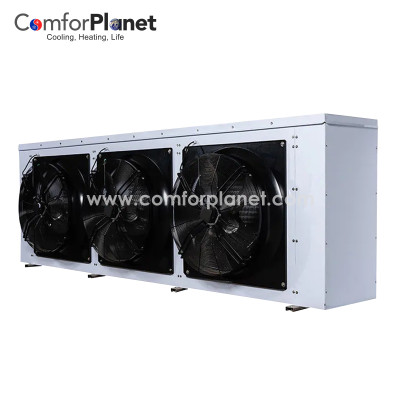 Evaporador de refrigeração de refrigerador de ar para câmara fria com ventilador axial Evaporador de refrigeração de ar Equipamento de refrigeração AC Câmara fria Evaporador de armazenamento a frio