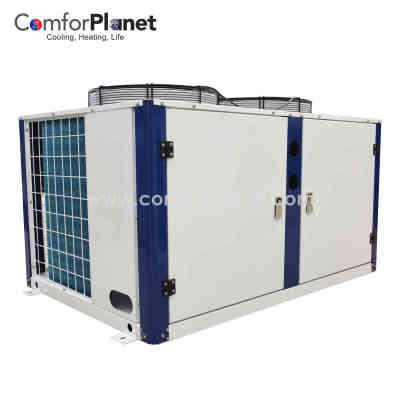 Unidad de condensación de fabricación Unidad de condensación tipo U de alta eficiencia para refrigeración Unidad de condensación refrigerada por aire Condensador de congelador