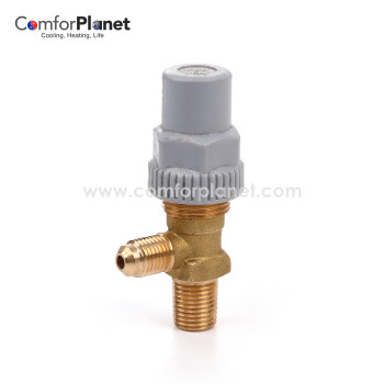 Wholesale HVAC Accessories Brass Valves Refrigeration Receiver Valve