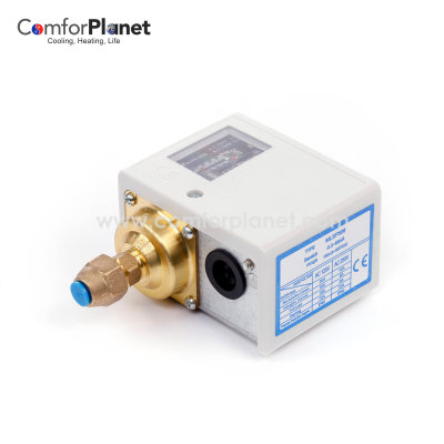 Single Pressure Switch used to control the pressure of compressor in refrigerant system，available in air or water fluid.