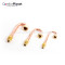 Connection U Bend Copper Line Flared Fittings for Copper Tubing Brass Flared Connection 180 U Bend for Refrigeration