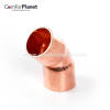 Wholesale Copper Fitting 45° Elbow C×C for HVAC