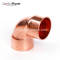 Copper fittings 90° Elbow Short Radius FTG×C Good Quality