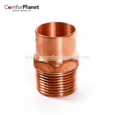 Wholesale Copper Fittings Adapter Male C x MPT For Air Conditioning System