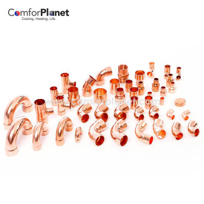 Copper fittings P-Trap C×C Used to connect copper pipes when installation