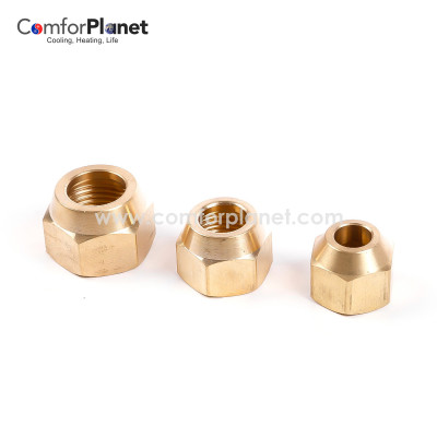 Wholesale Brass Short Nut for Air Condioner system  .
