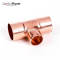 Refrigeration parts copper fitting union tee bend 3 way copper elbow fitting for air conditioner