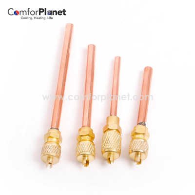 Wholesale Refrigeration 1/4 inch access valve 100mm length