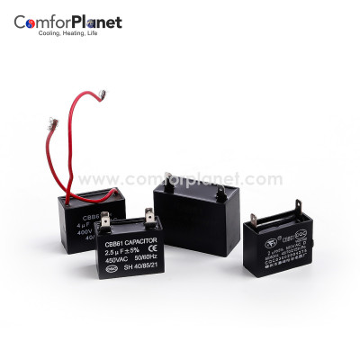Capacitor square plugged Condensator Benzine Generator Starten Air conditioning Motor CBB61 Motor Condensator refrigerant  Capacitor