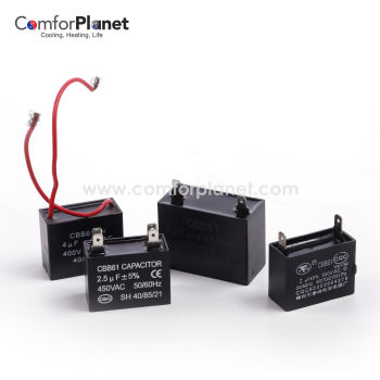 Capacitor square plugged Condensator Benzine Generator Starten Air conditioning Motor CBB61 Motor Condensator refrigerant  Capacitor