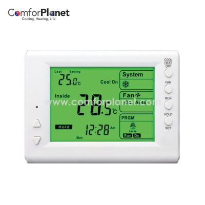 Wholesale  Programmable Digital Thermostat digital QD-HVAC10 for central air conditioner Digital Room Thermostat hvac system