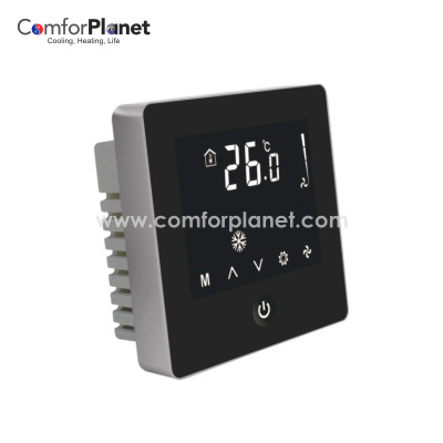 Easy to installation Square Black Digital room thermostat