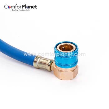 Wholesale R134A Can Tap Valve CT-4 for HVAC system supplied with high pressure hose with quick connection fitting