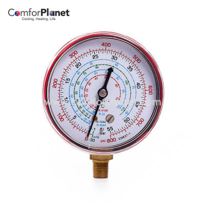 Medidor de presión de refrigerante al por mayor RG-500 medidor de colector de alta presión para aire acondicionado