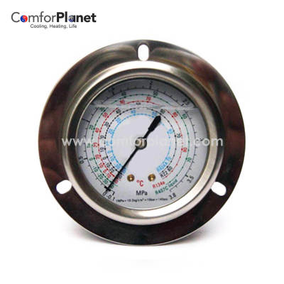 Wholesale Refrigerant Oil Filled Gauge  RT-8016，RT-8017，RT-6316 For Air conditioner  with stainless steel material .