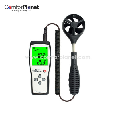 Wholesale min Anemograph Digital Anemometer Data Hold Temperature/Wind Speed Velocity Anemometer Anemograph Wind Meters