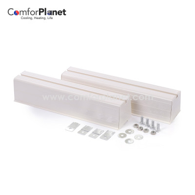 Wholesale Mini Split Air Conditioner Plastic Foot Universal Shockproof PVC Floor Supports Floor Stand Bracket