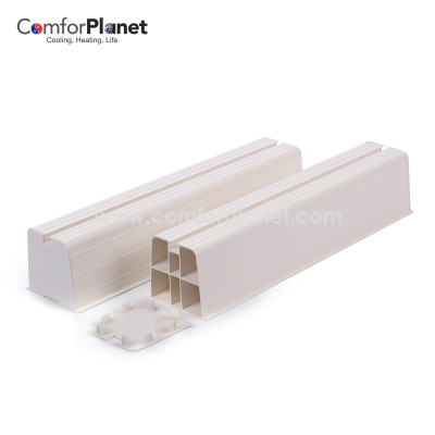 Wholesale Mini Split Air Conditioner Plastic Foot Universal Shockproof PVC Floor Supports Floor Stand Bracket