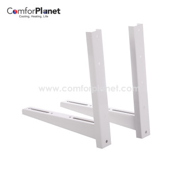 Wholesale mounting bracket Highly weather-proof white powder-coated surface air conditioner bracket Suitable for outdoor support air conditioning units