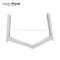 Wholesale mounting bracket Highly weather-proof white powder-coated surface air conditioner bracket Suitable for outdoor support air conditioning units